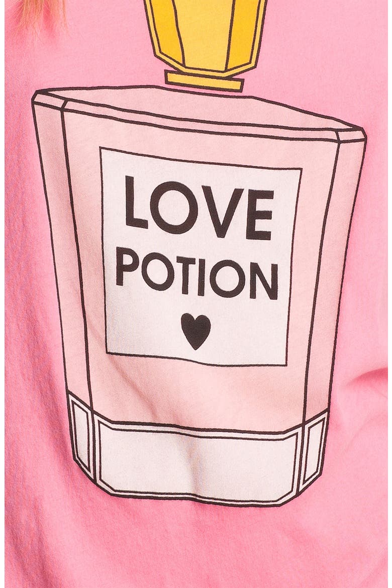 'Love Potion' Graphic Tee (Nordstrom Exclusive), Alternate, color, BEL AIR