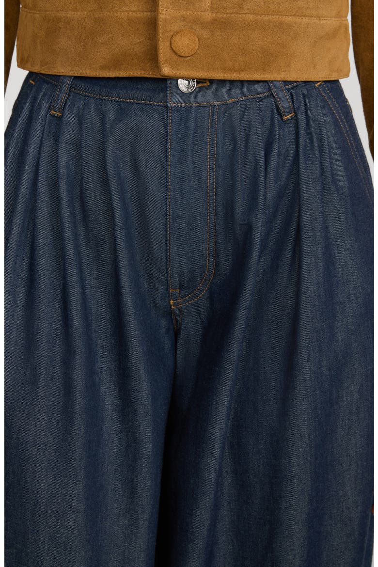 The Denim Balloon High Waist Balloon Leg Jeans, Alternate, color, RINSE