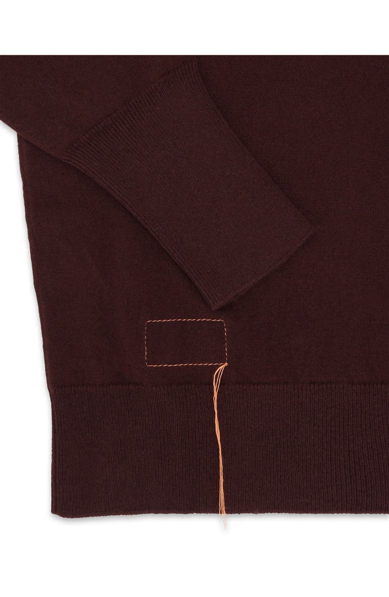 Fortela Kenneth Cashmere Polo, Alternate, color, Brown