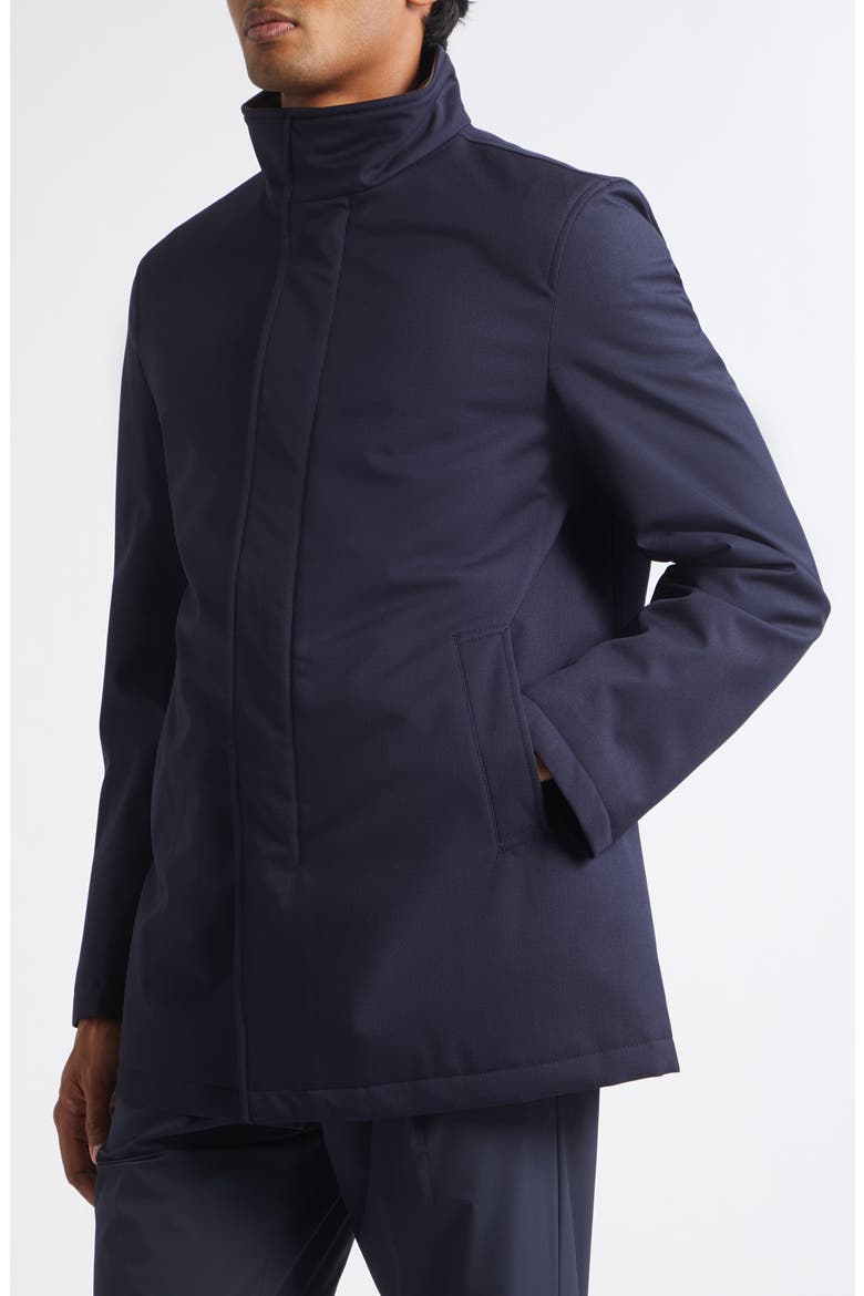 Water Repellent Tech Twill Car Coat, Alternate, color, 9250 NAVY