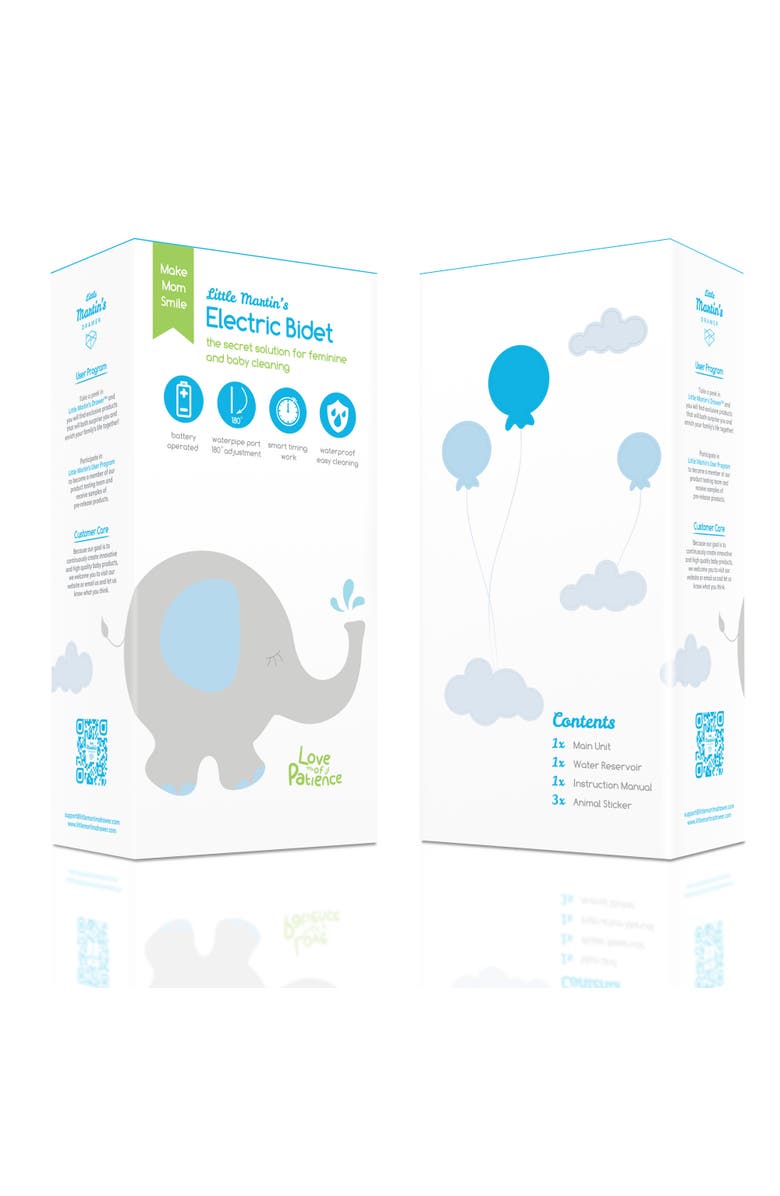 Little Martin's Portable Electric Travel Bidet, Alternate, color, Multicolored