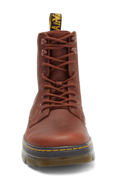 Dr. Martens Combs Lace-up Boot In Cashew