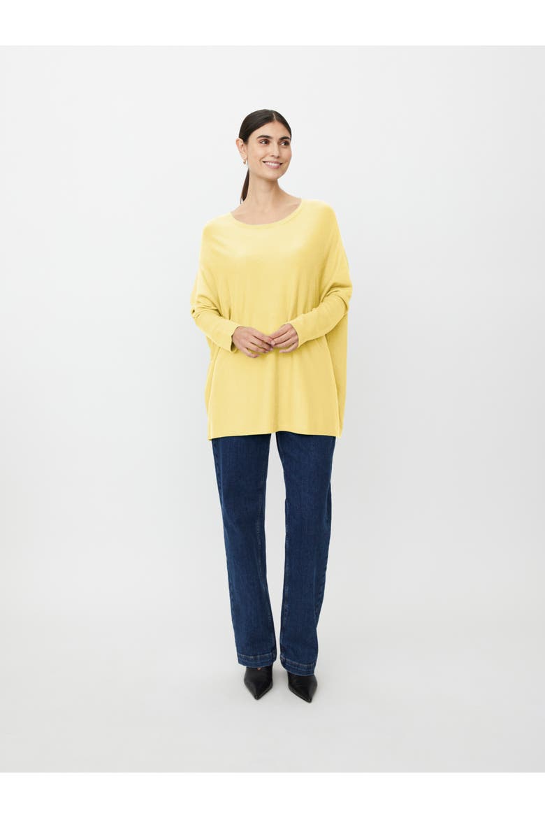 Mafanasi Round Neck Oversized Top, Alternate, color, Lemonade