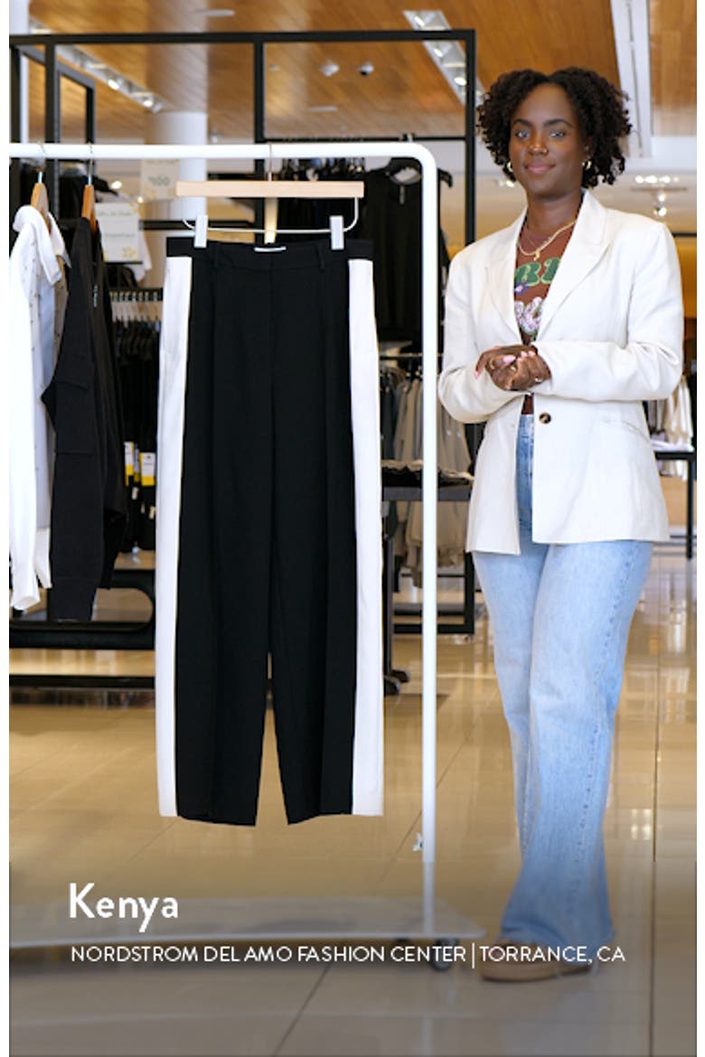 Pam Stripe Wide Leg Pants video