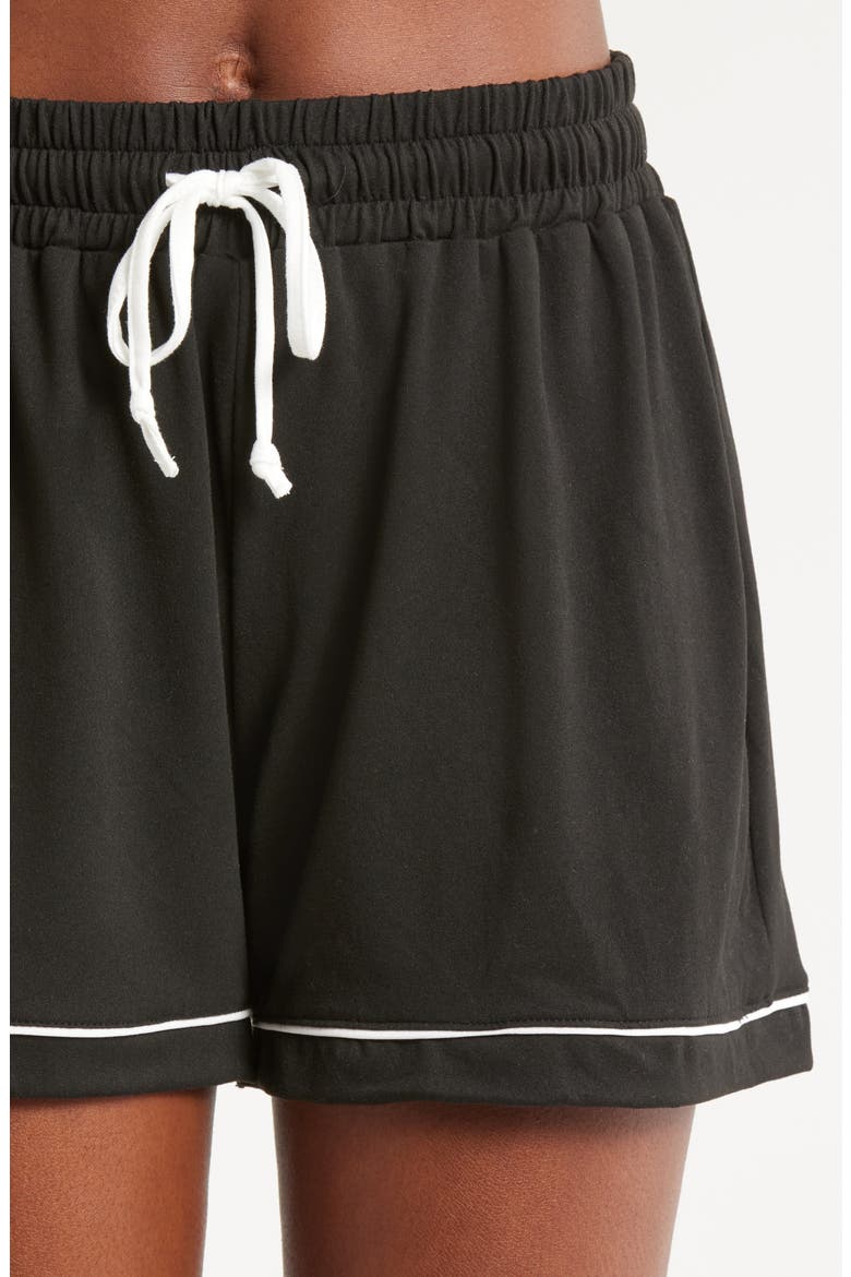 Dixie Short Pajamas, Alternate, color, BLACK