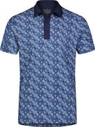 Ben Sherman Jacquard Effect Tech Jersey Golf Polo