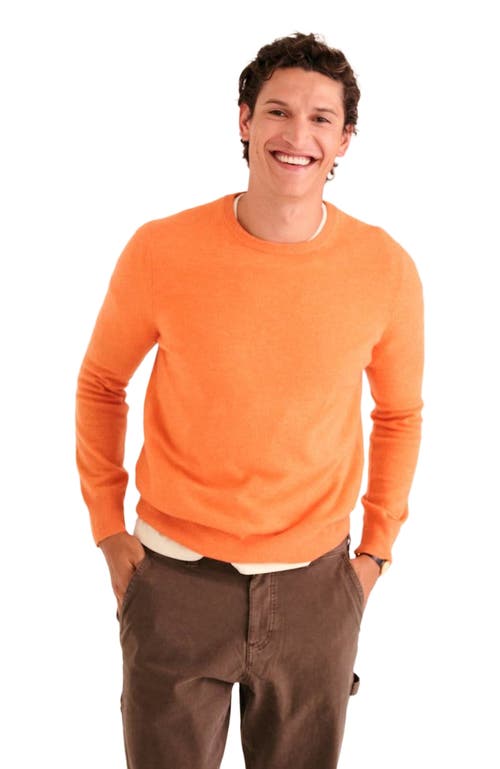 Naadam The Original Cashmere Sweater In Orange