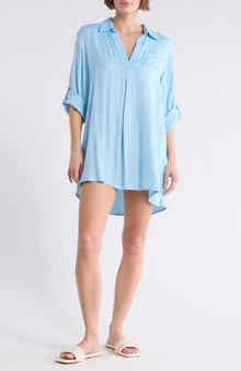 BOHO ME Oversize Cover-Up Shirt