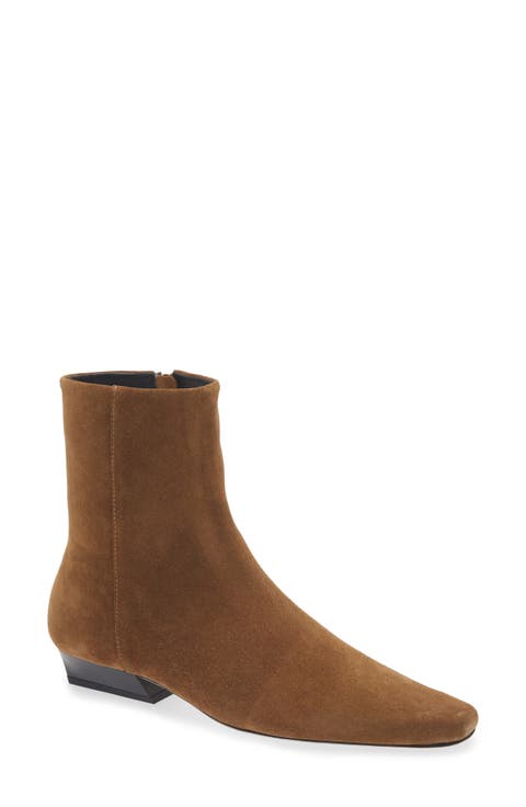 Wally Flat Ankle Boot