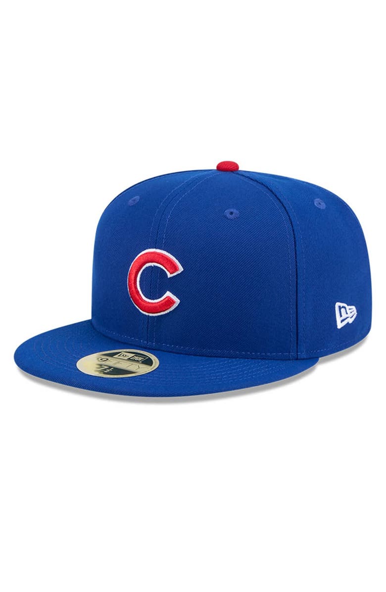 New Era Men's New Era Royal Chicago Cubs Baseball Hall of Fame 59FIFTY Fitted Hat, Alternate, color, Royal