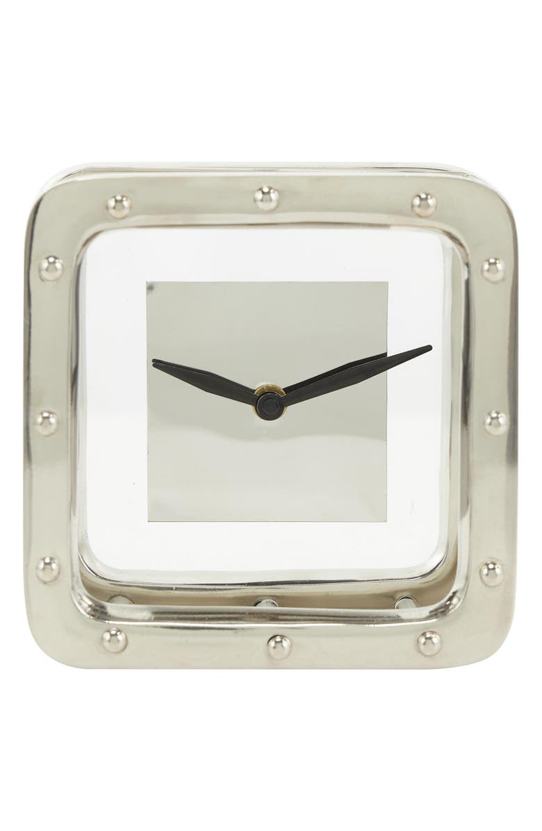 UMA Contemporary Square Desk Clock, Alternate, color, 