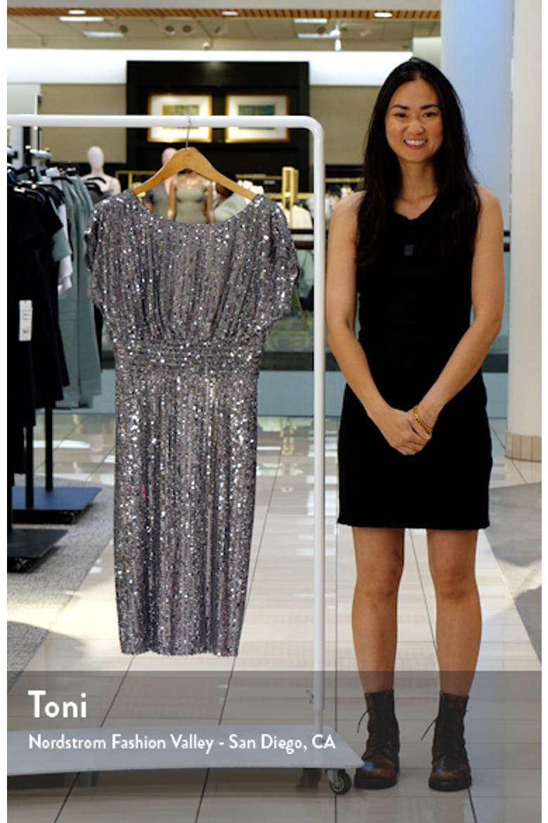 Sequin Cocktail Dress video