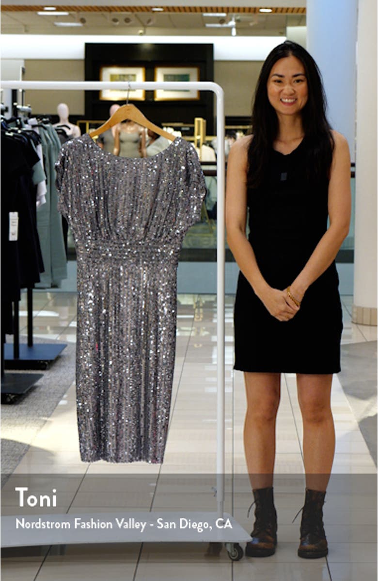 Sequin Cocktail Dress, sales video thumbnail