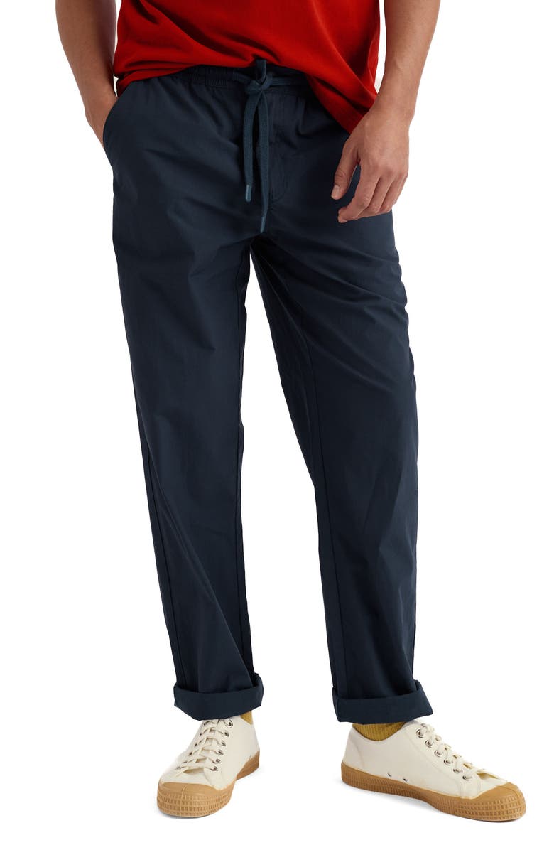 Seasalt Cornwall Kenython Organic Cotton Chinos, Main, color, Maritime