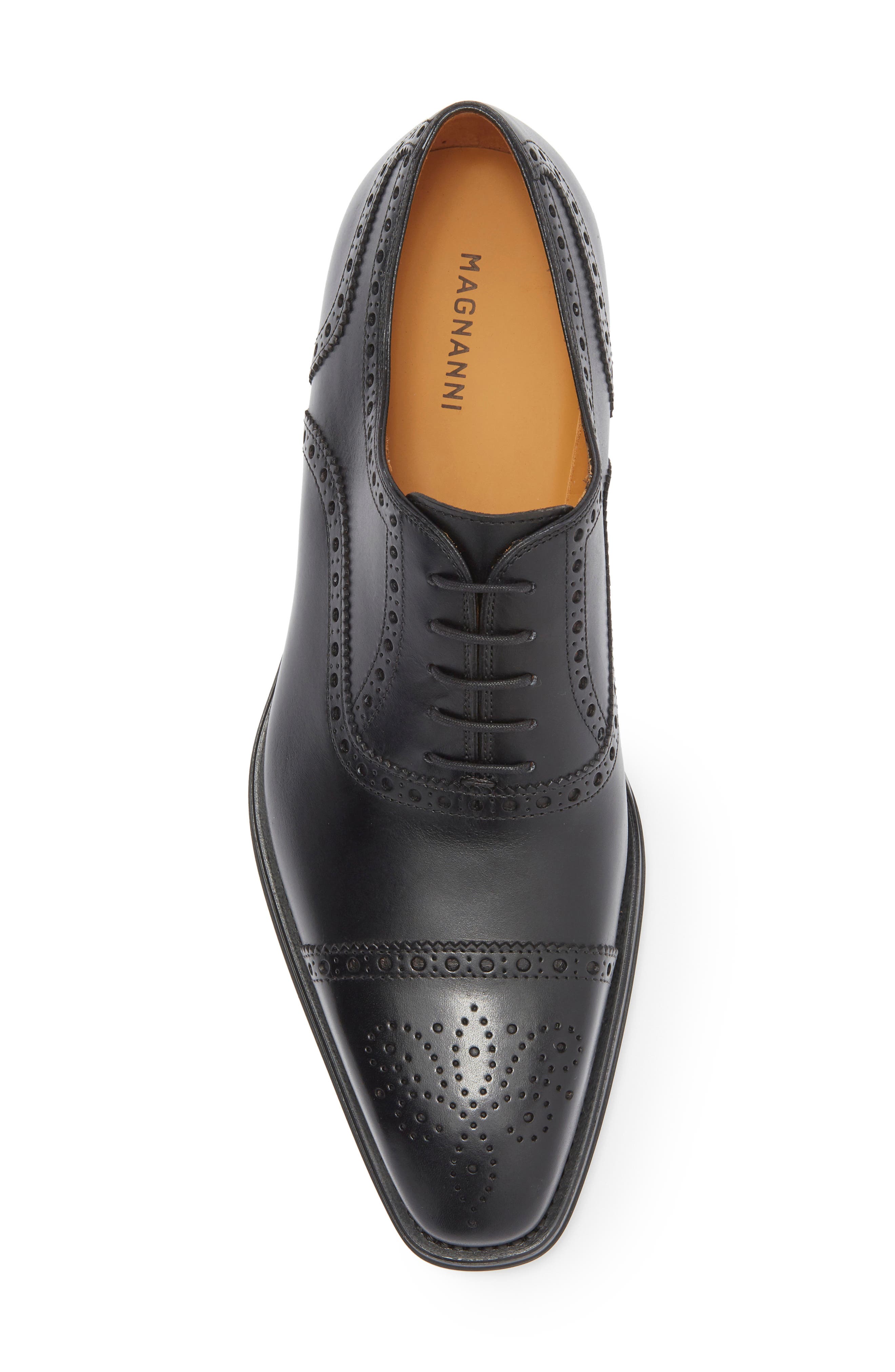 Magnanni Cantos Brogue Cap Toe Oxford, Alternate, color, 