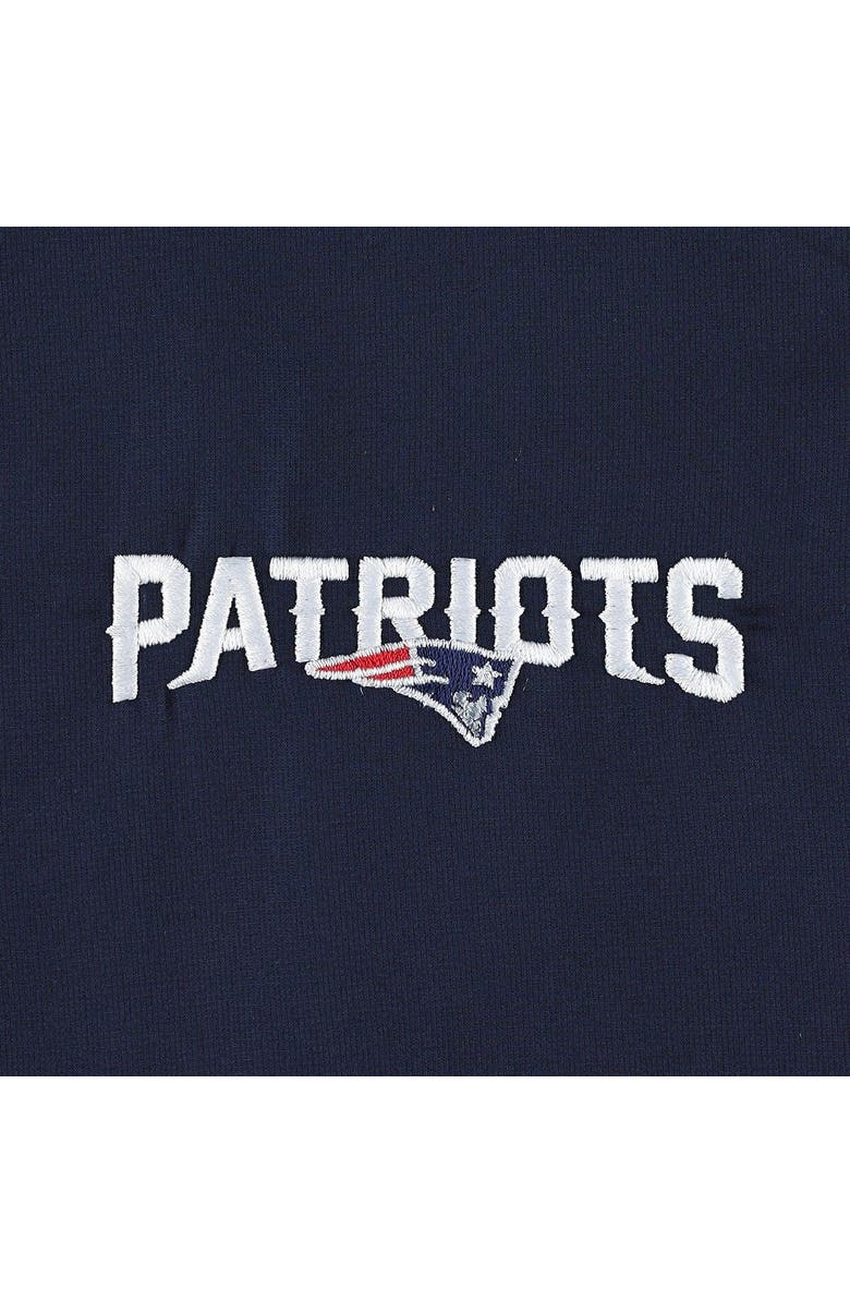 DUNBROOKE Men's Dunbrooke Navy New England Patriots Hurricane Raglan Full-Zip Windbreaker Jacket, Alternate, color, 