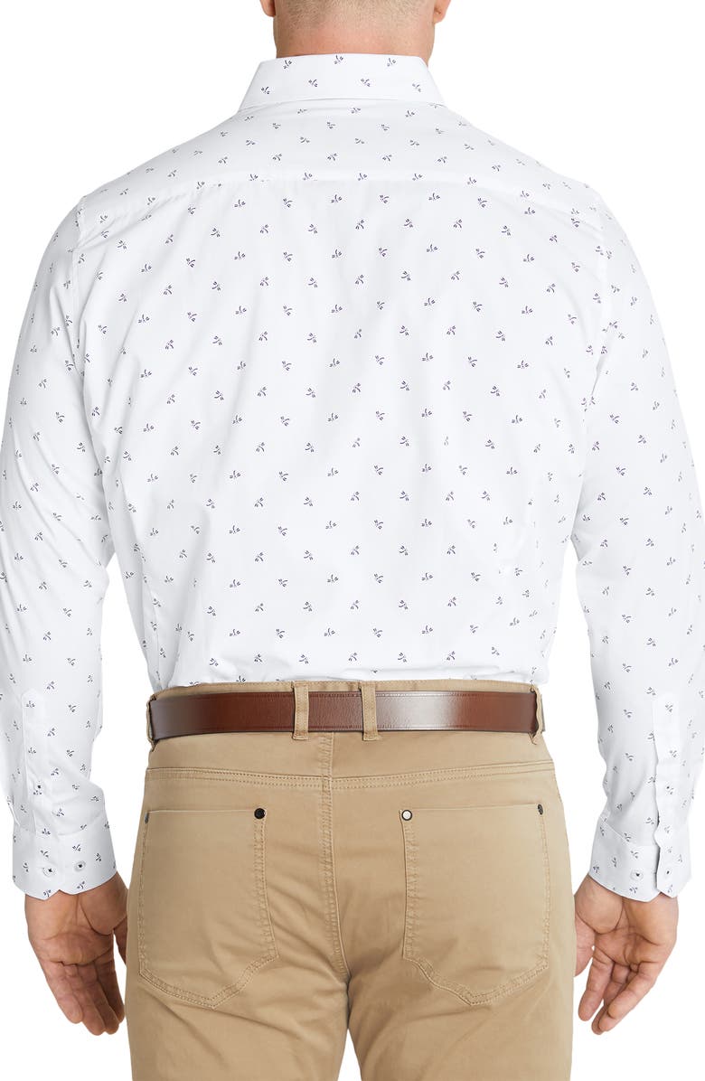 Johnny Bigg Regular Fit Dragonfly Cotton Button-Down Shirt, Alternate, color, 