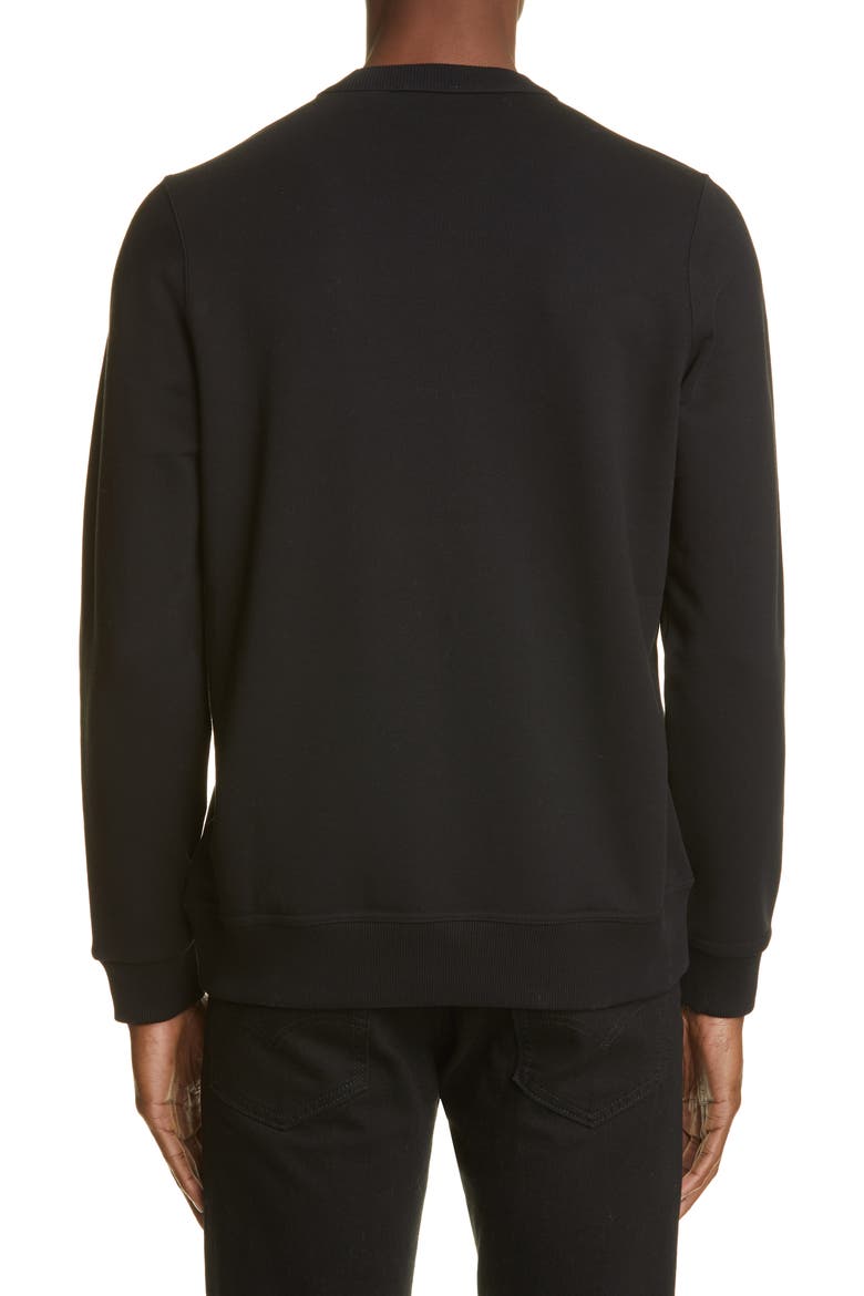 Dryden TB Monogram Sweatshirt, Alternate, color, BLACK