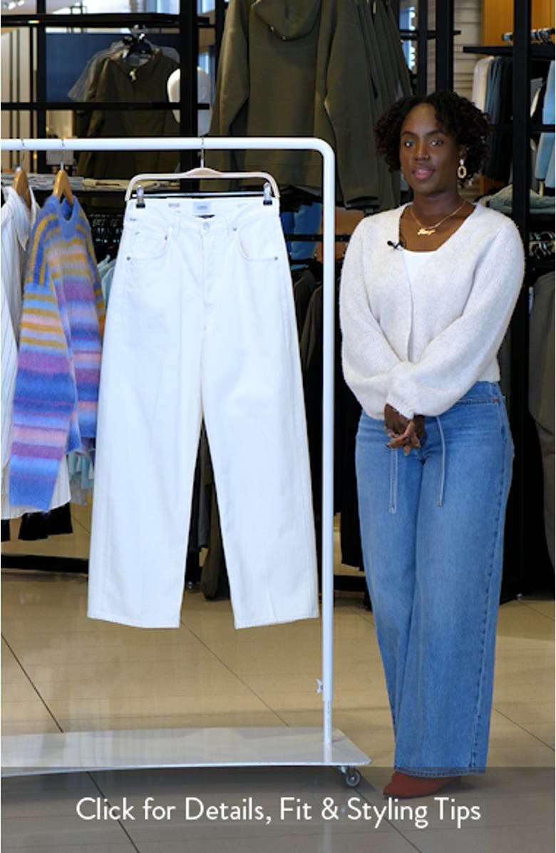 Ayla Super High Waist Baggy Jeans, sales video thumbnail