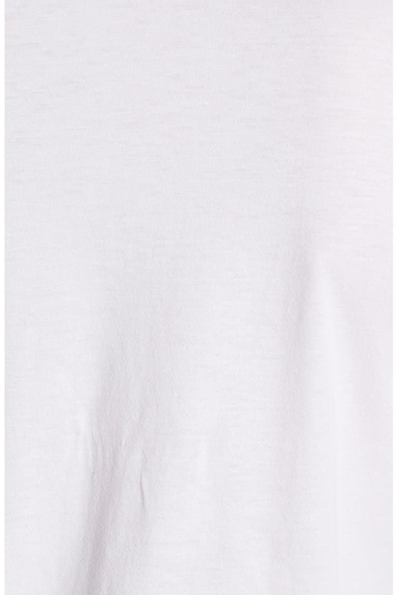Pima Cotton Slim Fit V-Neck T-Shirt, Alternate, color, OPTIC WHITE