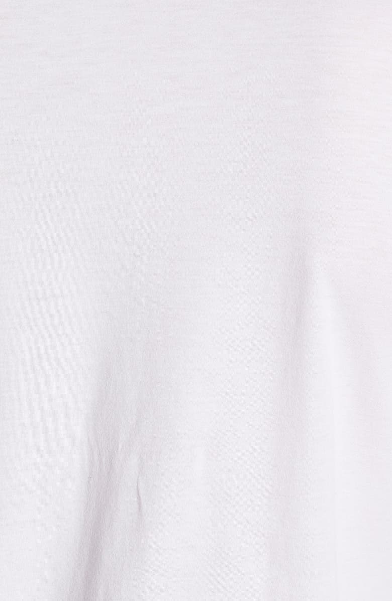 Vince Pima Cotton Slim Fit V-Neck T-Shirt, Alternate, color, Optic White