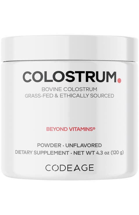 Grass-Fed Bovine Colostrum Powder Supplement