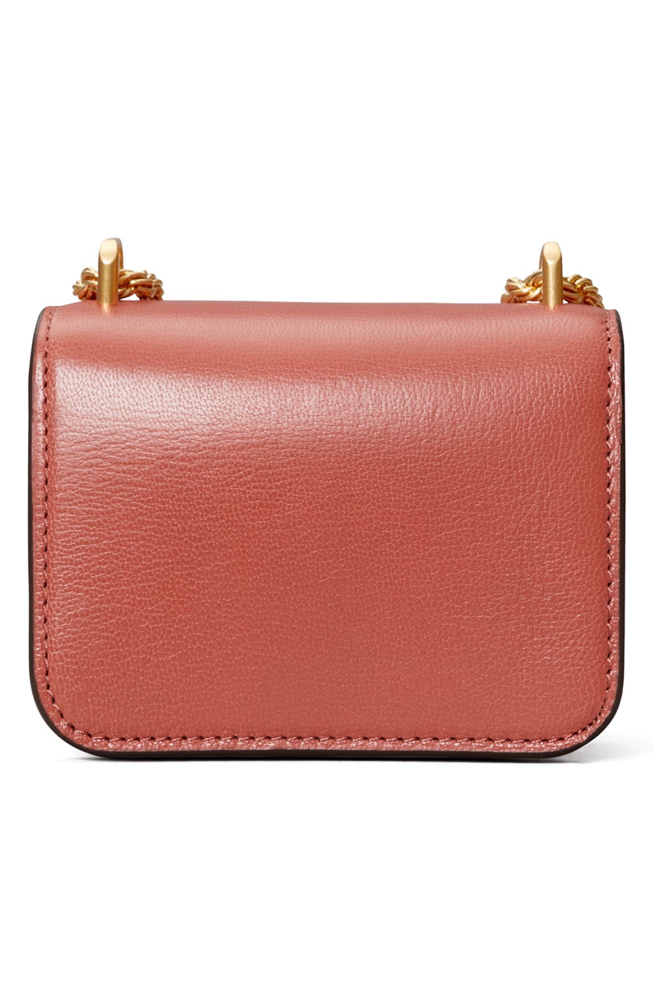 Tory Burch Mini Eleanor Leather Crossbody Bag, Alternate, color, 