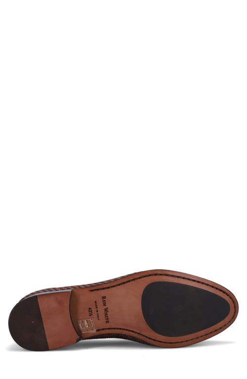 Ron White Silas Water Resistant Tassel Loafer In Cognac