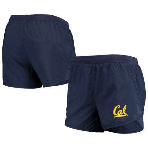 Women's Under Armour Navy Cal Bears Fly By Run 2.0 Performance Shorts
