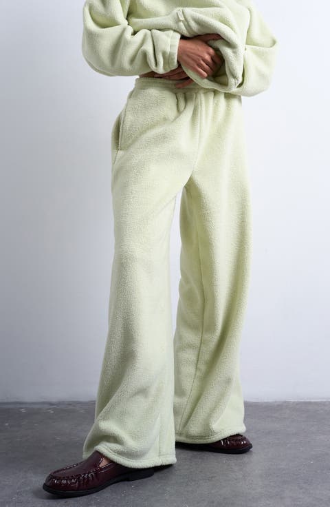 Straight Leg Fleece Joggers