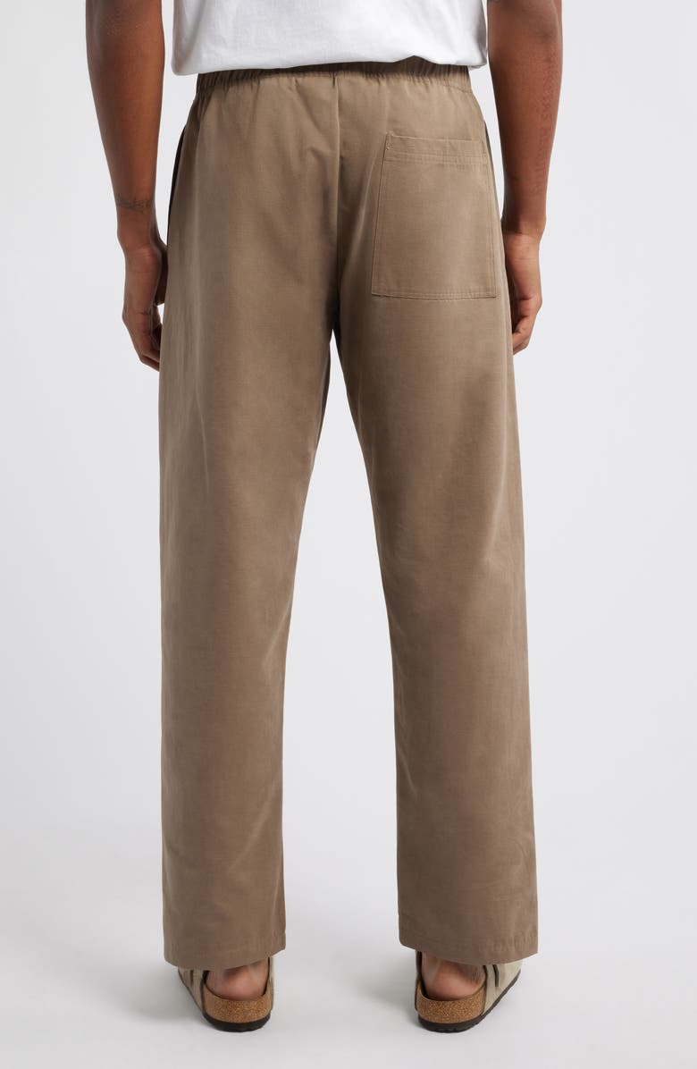 STANDARD ISSUE PD Cotton Blend Drawstring Slacker Pants, Alternate, color, Suede