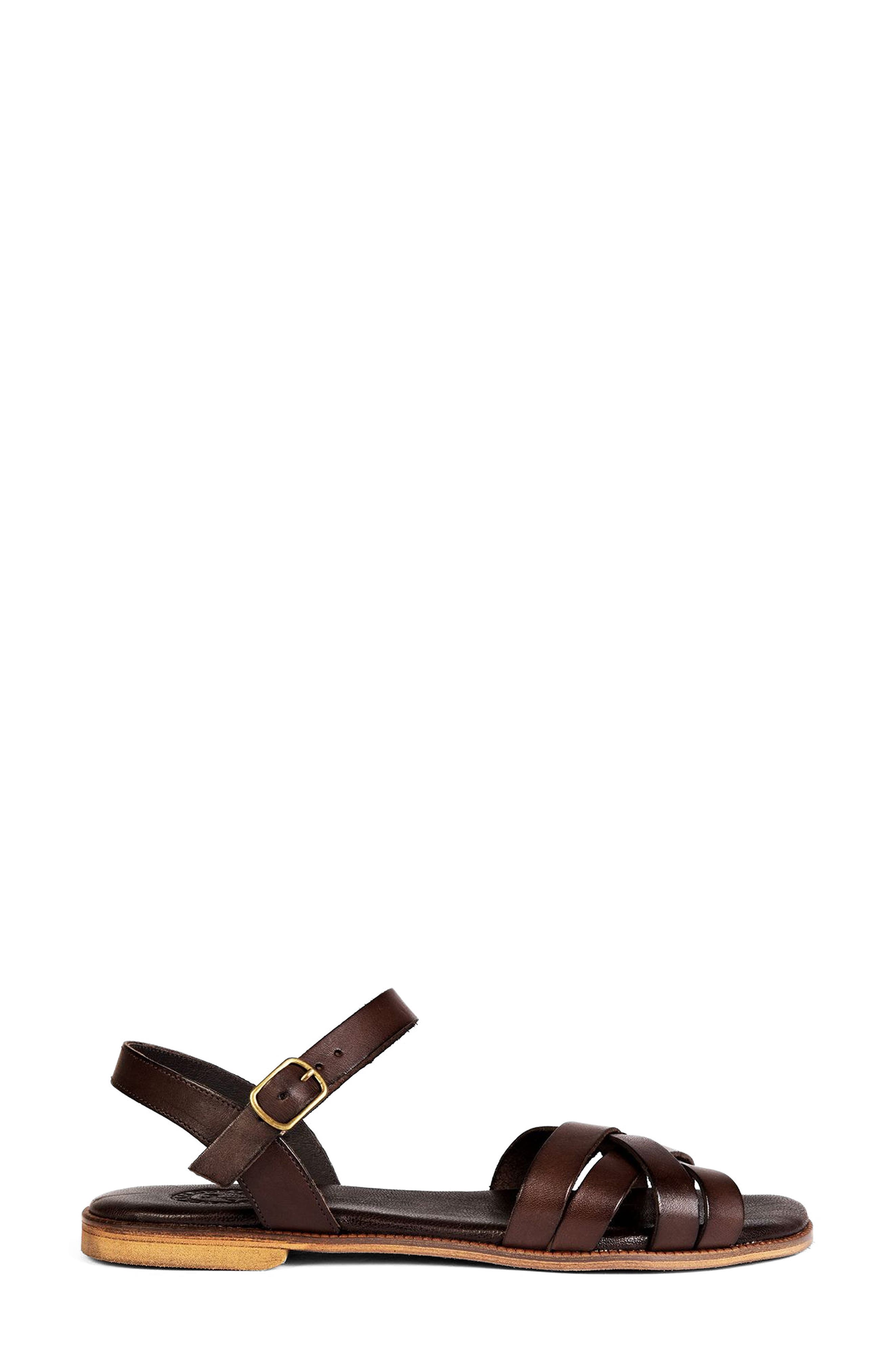 Penelope Chilvers Shepherdess Ankle Strap Sandal, Alternate, color, 