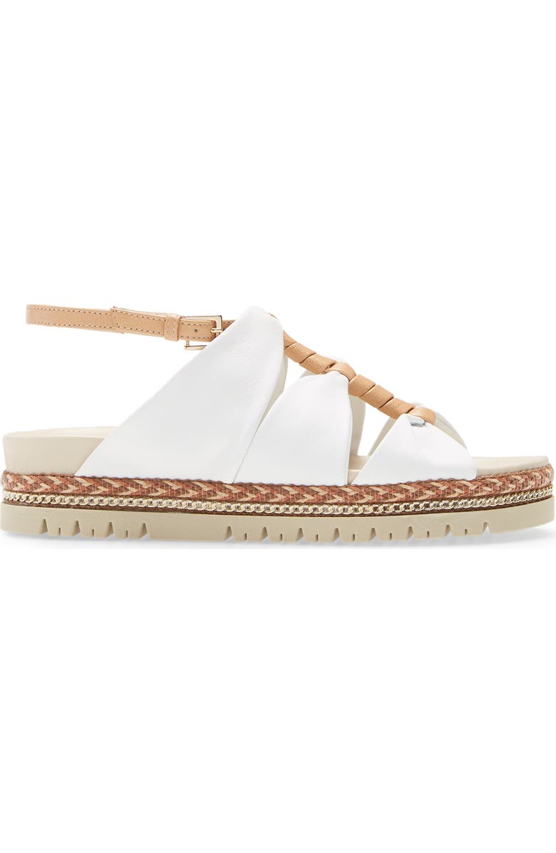 Amalfi by Rangoni Brent Sandal, Alternate, color, White Parmasoft