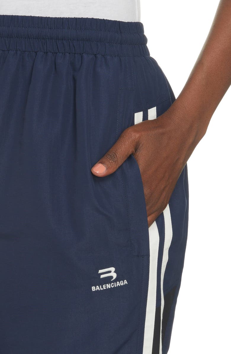 Balenciaga Sporty B Track Pants, Alternate, color,