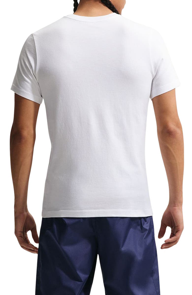 Nike England Crest Cotton Graphic T-Shirt, Alternate, color, White