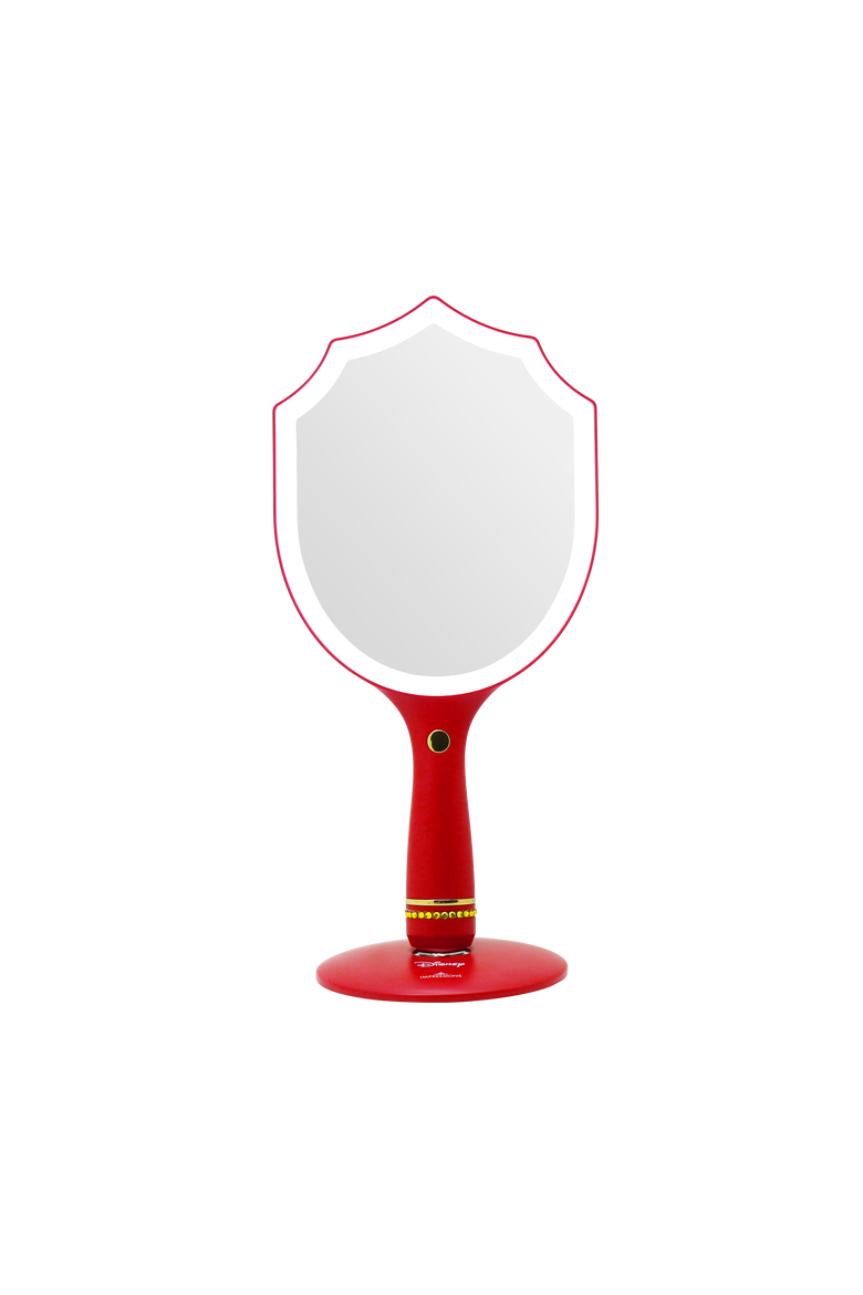 Snow White LED Handheld Mirror with Standing Base, Alternate, color, Multi-Color