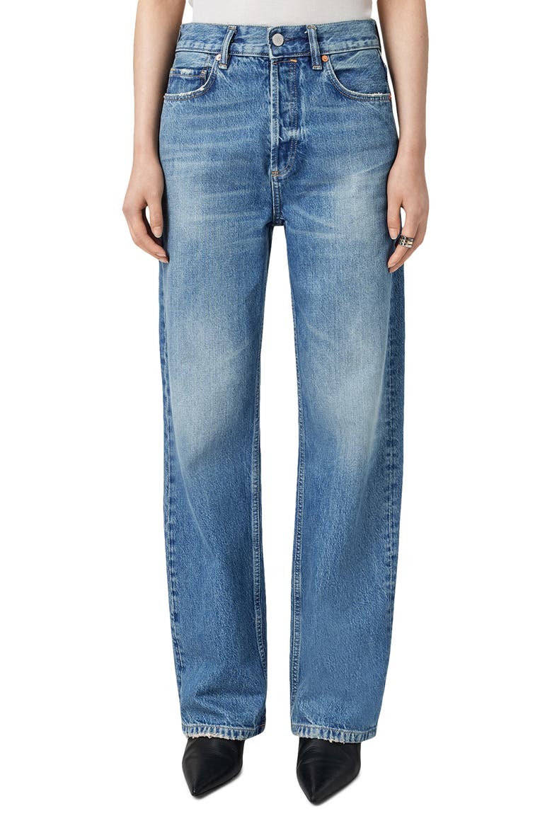 Brooklyn Straight Leg Jeans, Main, color, INDIGO BLUE