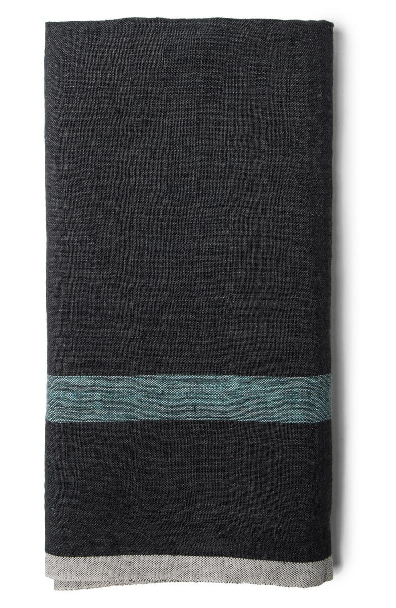 Caravan Set of 2 Laundered Linen Tea Towels, Main, color,