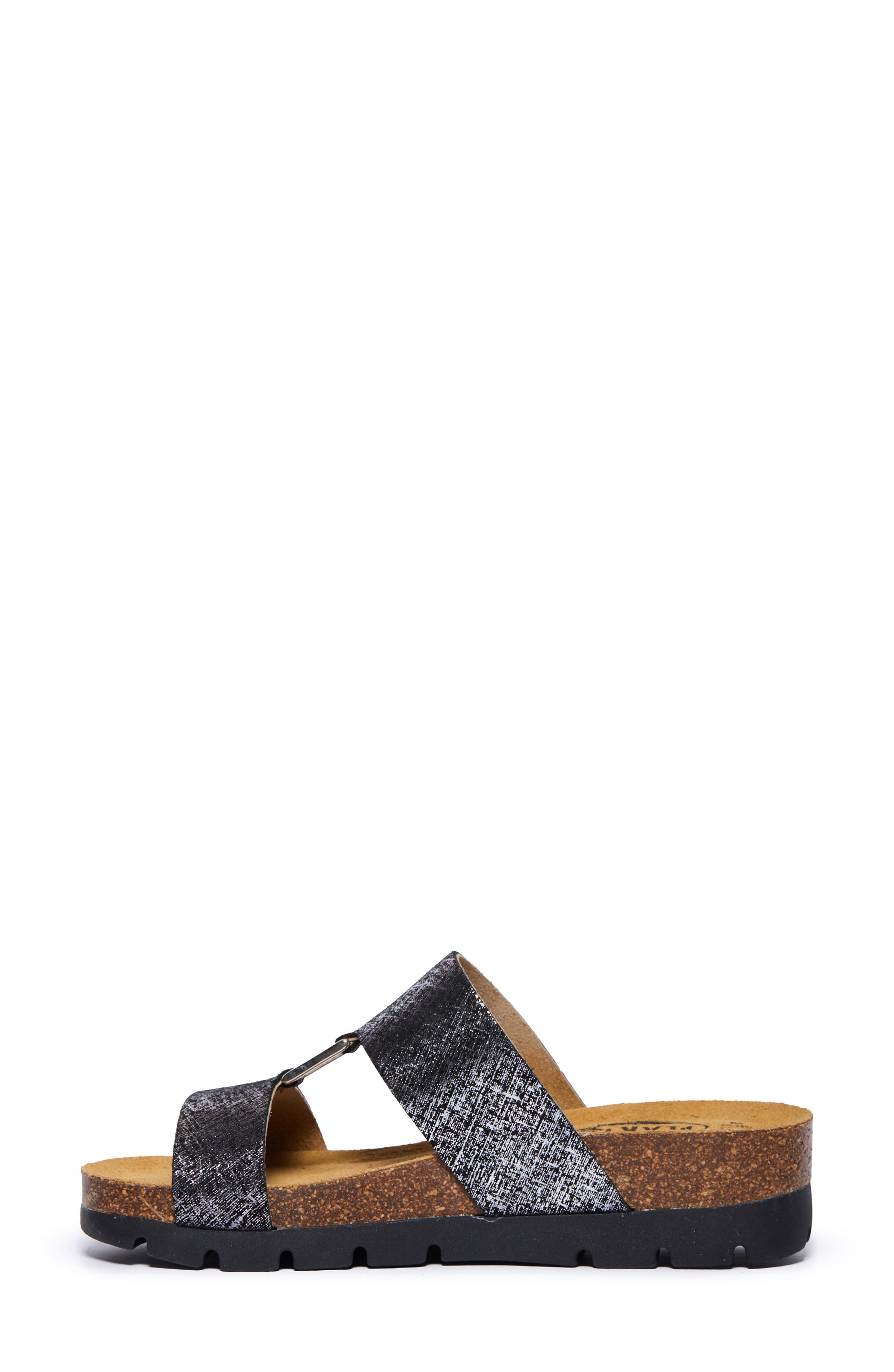Plakton Clarissa Sandal, Alternate, color, Sac Negro