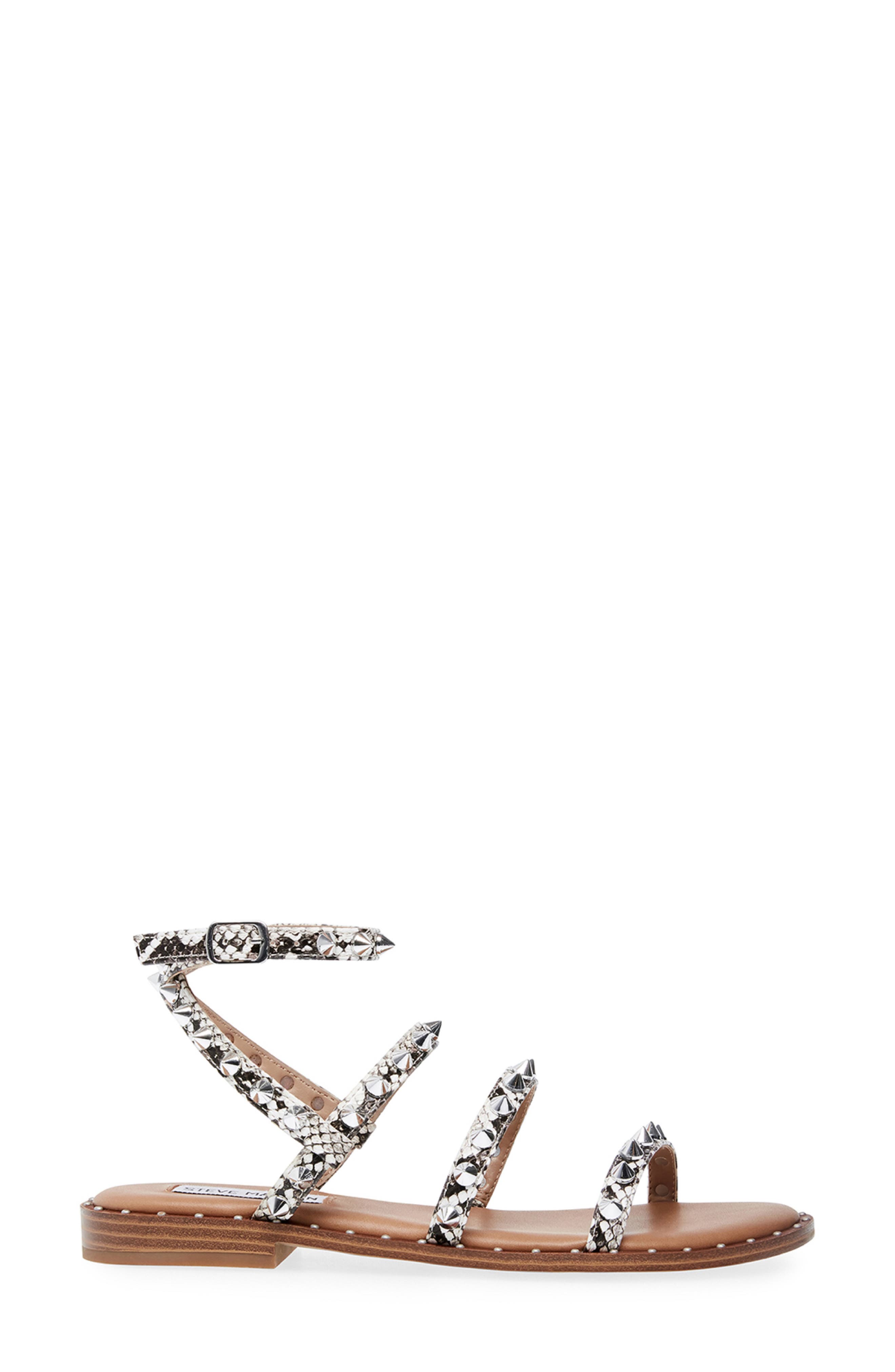 Steve Madden Transport Studded Strappy Sandal, Alternate, color, 