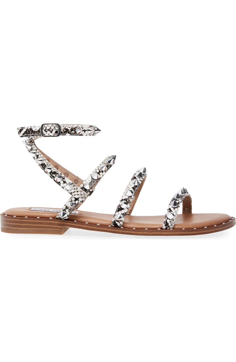 Steve Madden Transport Studded Strappy Sandal, Alternate, color,