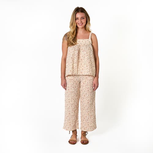 Modern Moments™ By Gerber Top And Cropped Pants Set In Beige Vine Floral