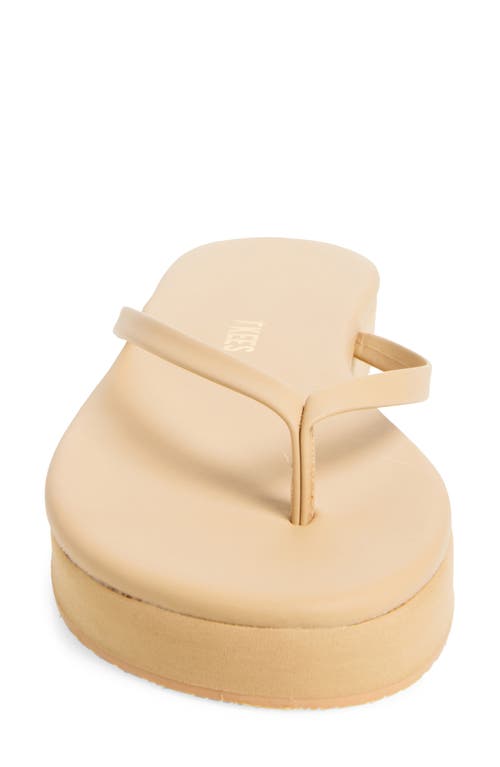 Tkees Lily Platform Flip Flop In Yellow