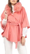 GORSKI Wool Belted Cape