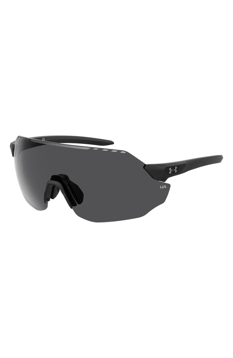 Under Armour Halftime 99mm Shield Sport Sunglasses, Alternate, color, 
