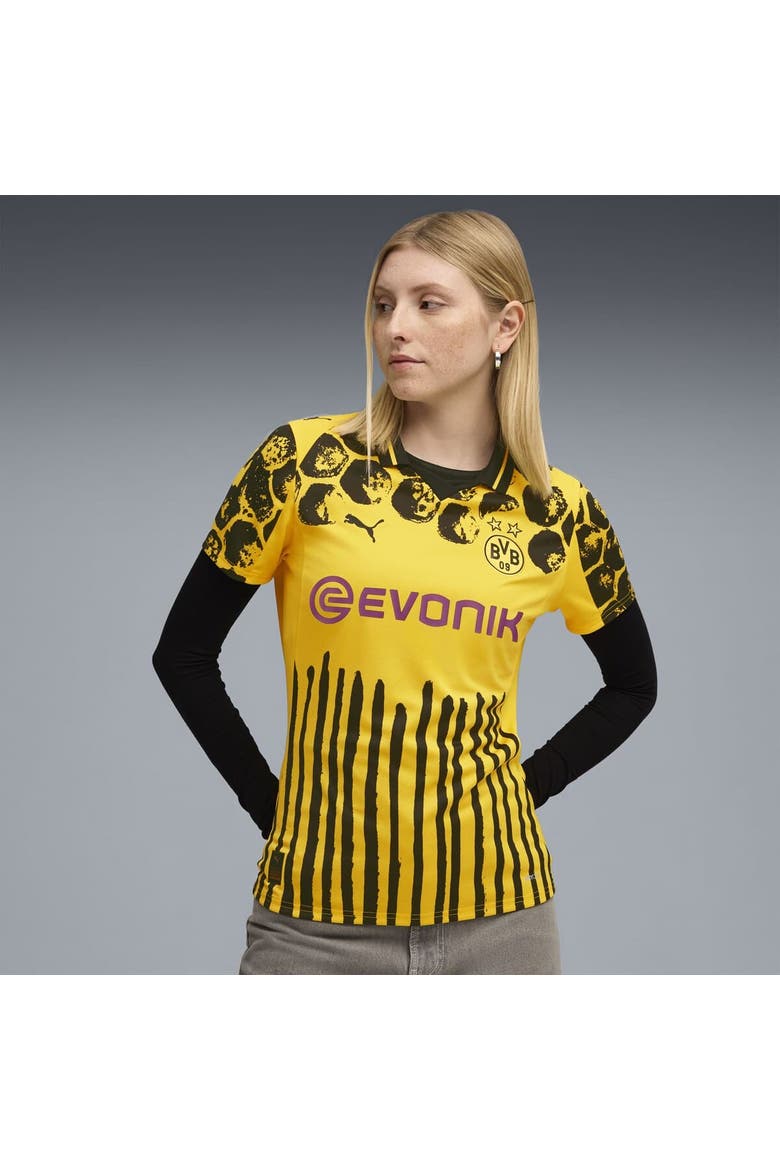 Women's Puma x KidSuper Yellow Borussia Dortmund 2025 FIFA Club World Cup Replica Jersey, Alternate, color, Yellow