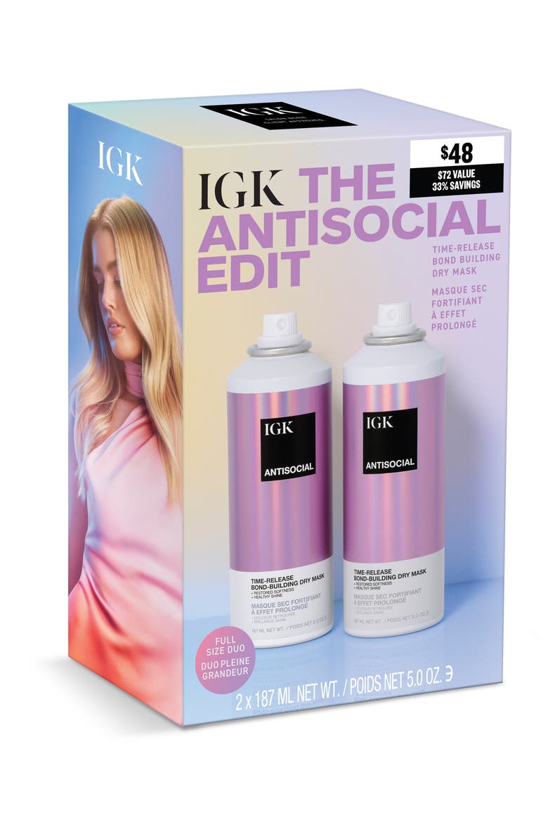 Antisocial Dry Mask Duo Set $76 Value, Alternate, color, NO COLOR