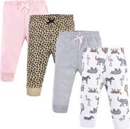 Hudson Baby 4Pk comfy leggings set