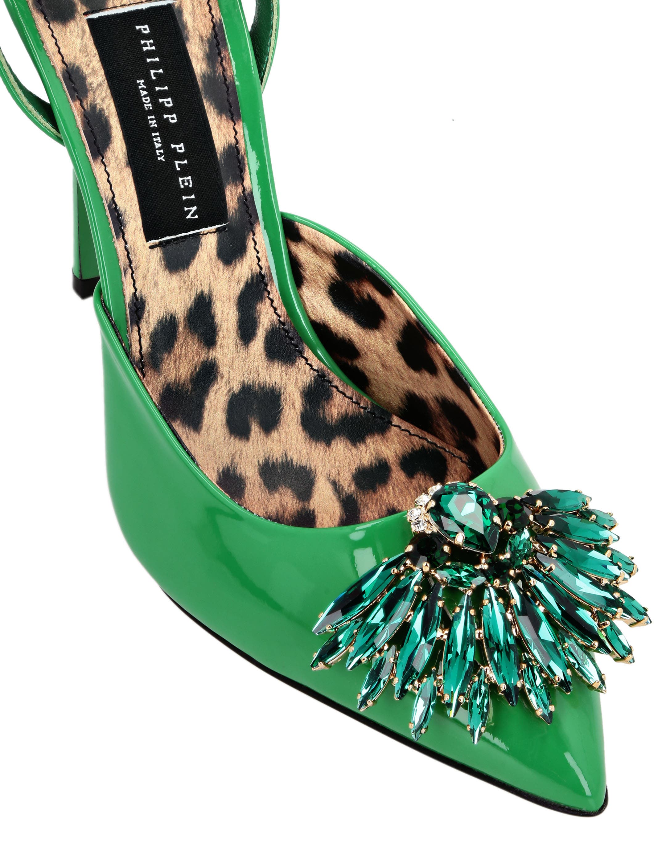 Broche Slingback Women, Alternate, color, green