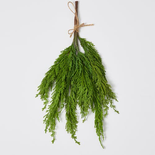 Darby Creek Trading Real Touch Cedar Tabletop Decor Hanging Chairback Mini Swag